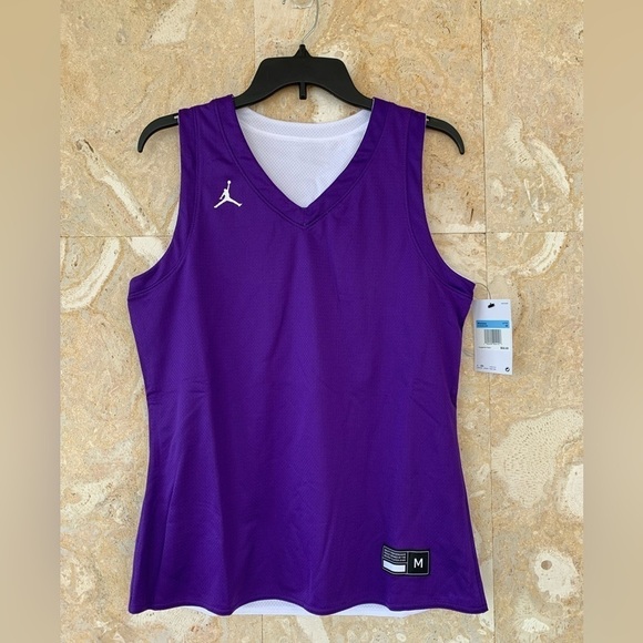 JORDAN WOMEN'S TEAM REVERSIBLE PRACTICE JERSEY - Picture 1 of 15